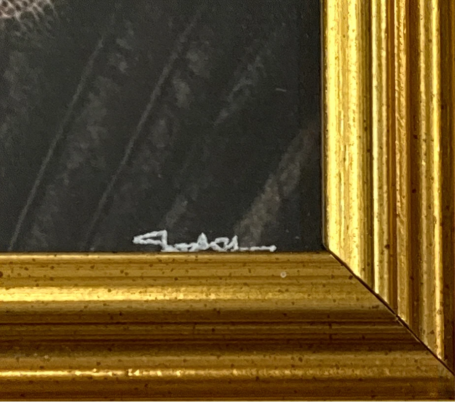 The mark remains